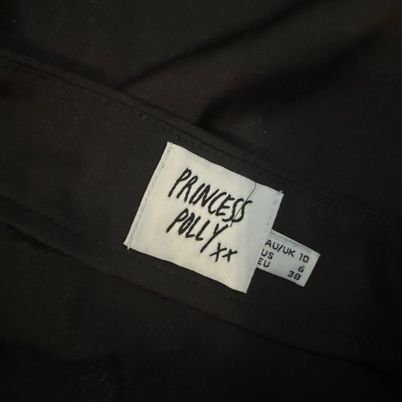 Princess Polly Black Silky Mini Skirt - Picture 5 of 5